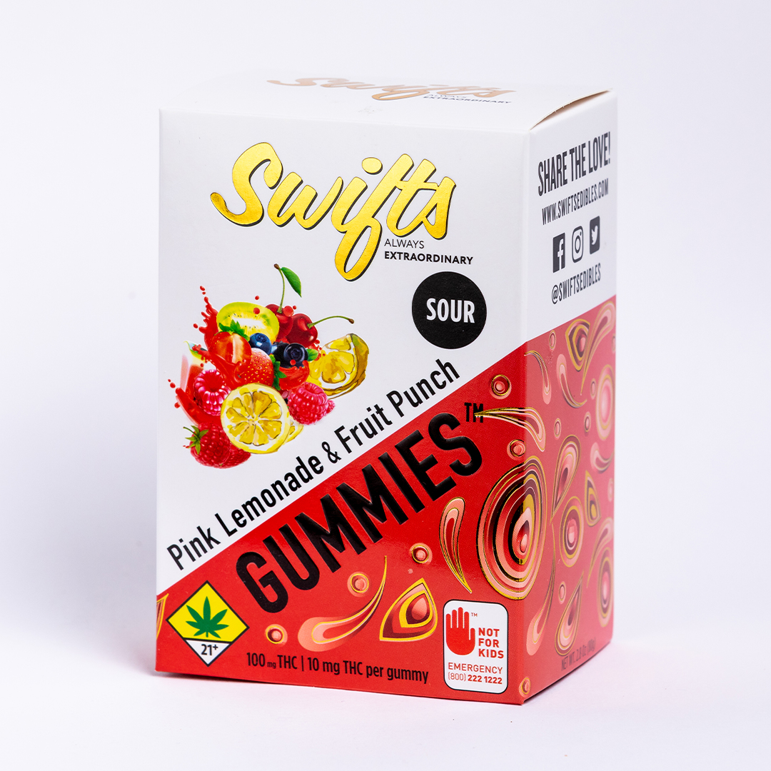 Swifts Gummies Fruit Punch & Pink Lemonade Washington State Swifts