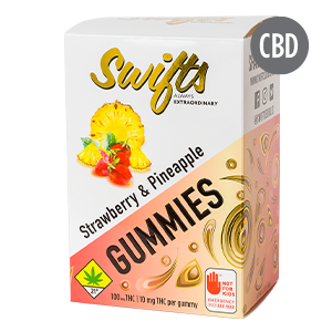 Swifts-Gummies-Strawberry-Pineapple-THC-300-cbd